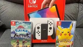 FREE GIVEAWAY Nintendo Switch OLED Pok&eacute;mon Arceus + Extras BUNDLE Contest! ENTER NOW! BIG GIVEAWAY!