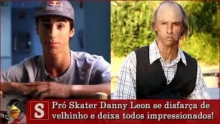 As apar&ecirc;ncias enganam: Velhinho destruindo no skate deixa todos impressionados