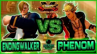 SFV CE: EndingWalker (Ed) vs Phenom (Luke) 🔥 Battle Lounge 🔥 Street Fighter 5