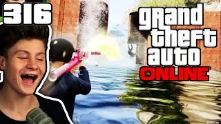 NUR DER 1. DARF ABGESCHOSSEN WERDEN! Fussgänger Parcour | GTA ONLINE #316 | Let's Play GTA Online m