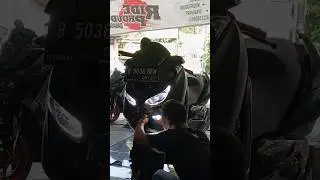 Pemasangan Lampu Duromoto X2 Yamaha Xmax 250 di RideProud Garage #youtubeshorts #Shorts #Xmax