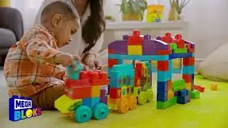 MEGA Bloks Muzyczny Pociąg ABC | Budujemy świat dziecka | Mattel Po Polsku | AD