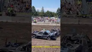 Battling - Rochester MN Demolition Derby