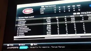 NHL 14-BEST GAME EVER(Stats)