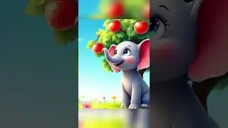 Jumpy Picks an Apple 🍎 | Fun Elephant Song for Kids #kidssongs #nurseryrhymes #singalong