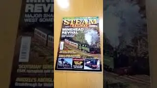 New copy of steam railway magazine. Out today buy it now