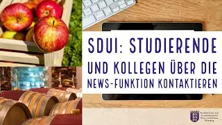 Sdui: Wie schicke ich eine Nachricht an Studierende?