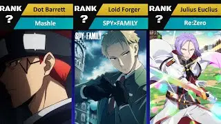 Who is the best character voiced by Takuya Eguchi (江口拓也)? Top 10 Ranking (2025.10. Ver.)