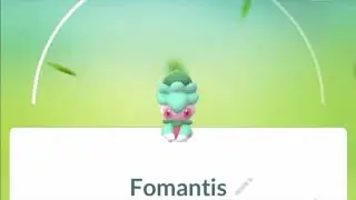 Pokemon GO Formantis Pokedex 360 Degree View