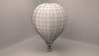 3Ds Max hot air balloon modeling - part 1/4