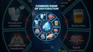 Common Signs of Dehydration You Should Never Ignore. #dehydration #signs #shorts #health