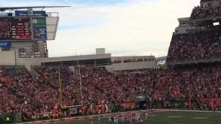 Bengals/Panthers 2014 Mike Nugent misses game winning field