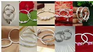 Stylish & Cute Baby Bangles Designs 2026 // Exclusive Baby Bangles Designs // Silver Baby Bangles ||