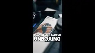 Peak Design Clutch Unboxing ASMR Style