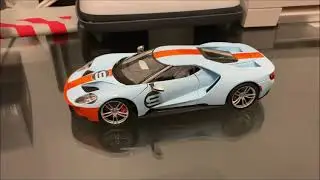 Maisto  Exclusive 1/18 2019 Ford GT Heritage Edition Diecast Unboxing Review