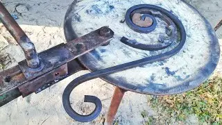 Amazing bender/window grill design metal scroll bender tools/ making amazing bender tool