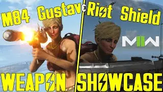 Fallout 4: M84 Gustav и Riot Shield (COD MWII)