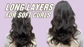 Long Layered Haircut for Curls | Soft Layers Designed for Beautiful Waves