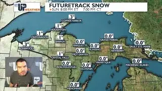 My UP Weather: U.P. wide light snow is expected tonight through Monday morning (February 1, 2026)