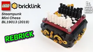 LEGO Bricklink Steampunk Mini Chess  - BL19013 Speed Build