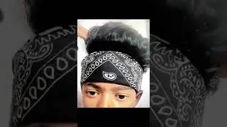 😳 trending tip Bandana Headband,Hair Bow, DIY  Folding a Bandana#short#all #fashion#bandana#headband