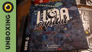 LUNA CAPITAL (Unboxing) | BOARD GAME | ZOMBI TV