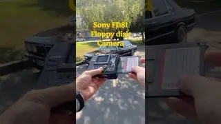 Sony FD81 floppy disk camera from 90s #automobile #photography #photographers #floppydisk