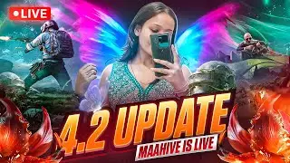 🔴 Playing 4.2 Update BGMI | BGMI LIVE | GIRL GAMER 🔴 #bgmilive #4.2bgmi #bgminewupdate