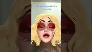 latex allergy and latex free paint#latexallergy #awareness #education #latexsensitivity #paint
