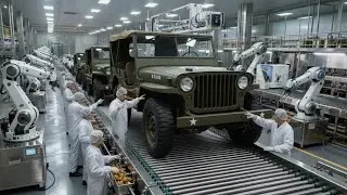 Inside the WW2 Jeep Assembly Plant &mdash; How the Iconic Vehicle Was Built From Scratch