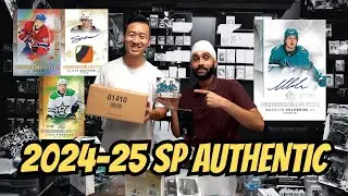 2024-25 SP Authentic Box Opening, NFL Helmets & Vancity Ticket Updates