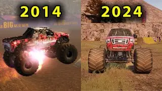 NORTHERN NIGHTMARE Monster Truck Evolution in Monster Jam Games (2014-2024)