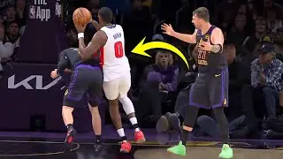 Глупая защита Луки Дончича против &laquo;Пистонс&raquo; | &laquo;Лейкерс&raquo; против &laquo;Пистонс&raquo; #nba