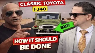 Этот винтажный TOYOTA FJ40 &mdash; просто КРАСОТА!
