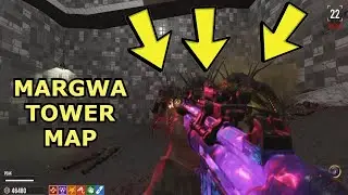TOWER MAP WITH LOTS OF MARGWAS - Black Ops 3 Custom Zombies