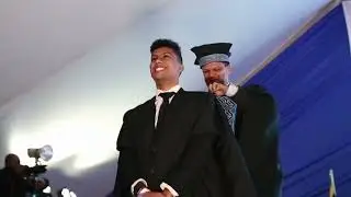 UWC Graduation 2022: Ezra Fielding BSc Honours in Computer Science Graduate