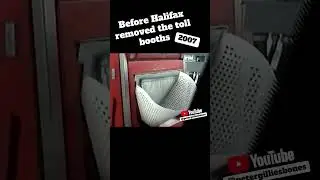Before Halifax removed the toll booths 2007 #halifax #bridge #bridges #tollbooth #toll #ns #harbour