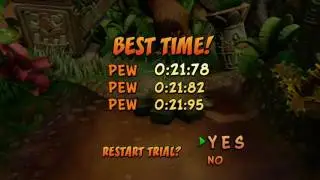Crash Bandicoot N. Sane Trilogy - N. Sanity Beach (0:21:78) World Record (no more)