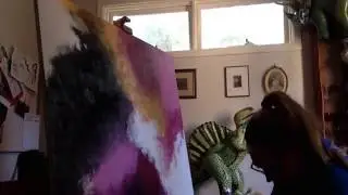 Abstract acrylic / time-lapse