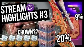 20% FN 0.00 AWP DESERT HYDRA TRADEUP - Stream Highlights #3