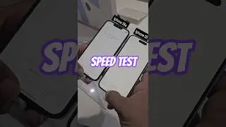 iPhone 16e Vs iPhone15 Speed Test | #iphone16e #iphone15 #iphone17pro #iphone17