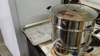 20200912 - Flame Seedless Grape Juice 2nd Batch in Victorio Steamer
