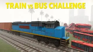 Epic Train vs Bus Showdown💥😱 &ndash; India Bike Driving 3D