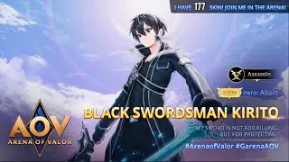 AOV - Arena Of Valor - Allain aka Kirito gameplay