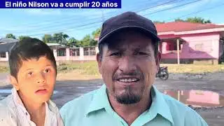 Papá de Nilson pide ayuda para sostener a su hijo con retos especiales 20 años está por cumplir