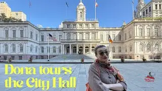 Dona tours New York City hall and then city hall subway station! Ep.12