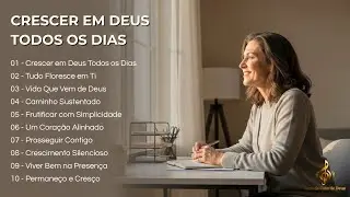 Crescer em Deus Todos os Dias | Louvor para nutrir a fé e caminhar na presença de Deus
