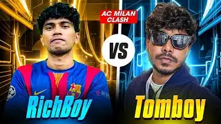 GOT Mr.TOMBOY 🐐 IN AC MILAN CHAMPIONSHIP | CRAZY MATCH ☠️| RiCH BOY eFOOTBALL26