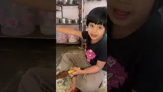 Cake With Fun 🎂😄 Kids Enjoy Sweet Time #Shorts