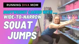 Wide to Narrow Squat Jump | Bodyweight Cardio Exercise